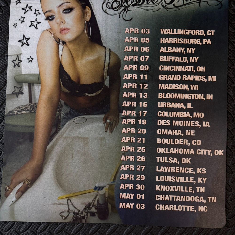 Jessie Murph Poster VIP Merch In The Sticks Tour Concert Official Tulsa 2024 - Picture 3 of 6